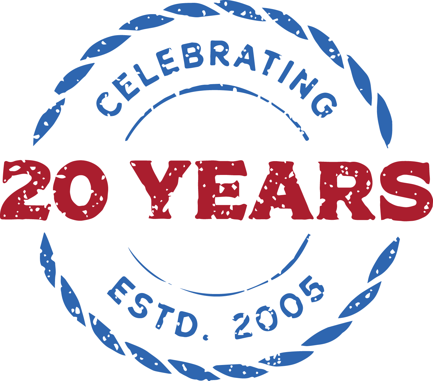 Heron Point Seafood 20th Anniversary Badge